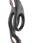 Guilty Toys Inel Penis Jakob 10 Moduri Vibratii Silicon USB Magnetic Negru