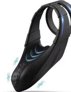 Guilty Toys Inel Penis Maxton 10 Moduri Vibratii Silicon USB Negru Mighty Warrior