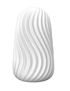 Guilty Toys Ou Masturbator Wavy Egg TPE Alb Mighty Warrior
