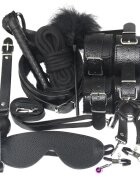 Guilty Toys Set BDSM 10 Piese Sinner Negru