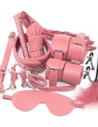 Guilty Toys Set BDSM 10 Piese Sinner Roz
