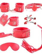 Guilty Toys Set BDSM 7 Piese Obey Me! Rosu