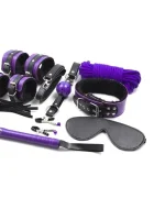 Guilty Toys Set BDSM 8 Piese Delight Submission Mov/Negru