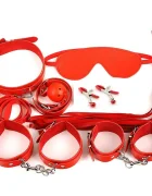 Guilty Toys Set BDSM Pleasure & Power 7 Piese Rosu