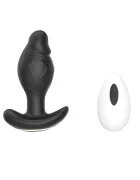 Guilty Toys Vibrator Anal Aspect Realist Remote Control Aplicatie Mobila Conectivitate Bluetooth Silicon Negru USB 11 cm