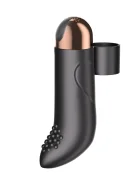 Guilty Toys Vibrator Clit Touch 10 Moduri Vibratii Silicon si ABS USB Negru 8.7 cm