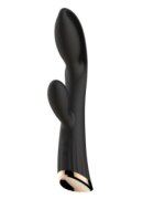 Guilty Toys Vibrator Iepuras India 9 Moduri Vibratii Functie Incalzire Silicon USB Negru 20.3 cm Glamour