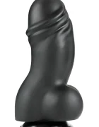 Hidden Desire Dildo Fat Boys cu Ventuza PVC Negru 27 cm