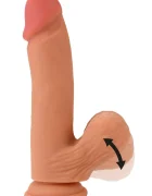 Hidden Desire Dildo Realist Inferno Swinging Balls Silicon Lichid Dubla Densitate Natural 21 cm