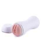 Hismith Masturbator Cup Pussy cu Vibratii Conectare KlicLok pentru Masini de Sex