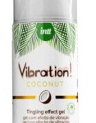 INTT Cosmetics Gel cu Efect Vibrator Aroma Cocos 15 ml