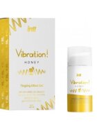 INTT Cosmetics Gel cu Efect Vibrator Aroma Miere 15 ml