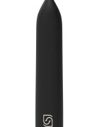 JGF Toys Glont Vibrator Magic Bullet 10 Moduri Vibratii ABS USB Magnetic Negru 8.7 cm