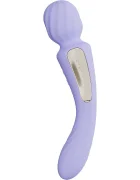 LELO Vibrator Double-Ended Wand SWITCH Aplicatie Mobila Connect Silicon USB Mov 21.7 cm