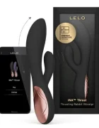 LELO Vibrator INA Thrust Control Aplicatie Mobila Silicon USB Negru 19.5 cm