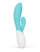 LELO Vibrator INA Twist Control Aplicatie Mobila Silicon USB Albastru Deschis 19.5 cm