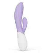 LELO Vibrator INA Twist Control Aplicatie Mobila Silicon USB Mov Deschis 19.5 cm