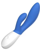 LELO Vibrator INA Wave 2 12 Moduri Vibratii Silicon USB Albastru 20 cm