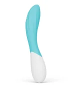 LELO Vibrator MONA Twist Control Aplicatie Mobila Silicon USB Albastru Deschis 19.5 cm