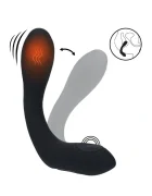 LEVELZ Stimulator Prostata Bendable 10 Moduri Vibratii 10 Moduri Pulsatii Functie de Incalzire Silicon USB Negru