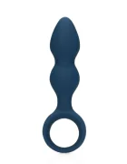 Loveline Dop Anal Small Teardrop Silicon Albastru 13.2 cm