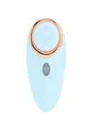 Loveline Stimulator Aurie 15 Moduri Tapare 2 Accesorii Interschimbabile Silicon si ABS USB Magnetic Albastru 12 cm