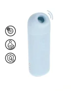 Loveline Stimulator Clitoris Sweetie 10 Moduri Tapare ABS si Silicon USB Magnetic Albastru 8.8 cm