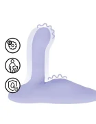 Loveline Stimulator Vibrating Pulse & Thrust Seat Silicon USB Mov 22.5 cm