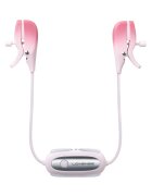 Lovense Clame pentru Sfarcuri Gemini Bluetooth Control Free App Silicon Roz
