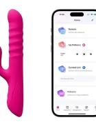 Lovense Vibrator Velvo Bluetooth Control Free App Silicon Roz