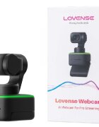 Lovense WebCam AI pentru Streaming 4K HDR 4x Zoom Negru