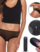 LoveToy Bikini cu Glont Vibrator Remote Control 10 Moduri Vibratii USB