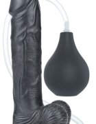 LoveToy Dildo cu Ejaculare Squirt Extreme Negru 23 cm