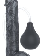 LoveToy Dildo cu Ejaculare Squirt Extreme Negru 29 cm