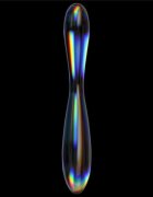 LoveToy Dildo Dublu Twilight Gleam Double Delight Sticla 23.2 cm