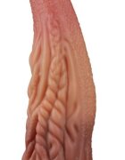 LoveToy Dildo Limba Strat Dublu Silicon Platinum 26 cm