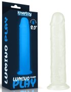 LoveToy Dildo Realist Lumino Play Glow in the Dark 22 cm