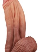 LoveToy Dildo Realist Nature Cock King Sized Silicon Strat Dublu 25 cm