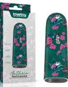 LoveToy Glont Vibrator Antheia Massager 10 Moduri Vibratii Puternice ABS USB 8.5 cm