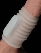 LoveToy Manson Penis Knights Ring Spiral cu Vibratii