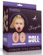 LoveToy Papusa Gonflabila Horny Cowgirl PVC 93 cm