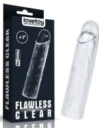 LoveToy Prelungitor Penis Flawless Clear TPE +25 cm