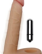 LoveToy Strap-On Inel Cu Vibratii Ultra Soft Double 2