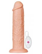 LoveToy Vibrator Realist King-Sized Natural 27 cm