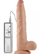 LoveToy Vibrator Realist Real Extreme XL cu Telecomanda 24 cm