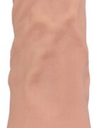 LoveToy Vibrator Realist Real Softee 10 Moduri Vibratii TPE Natural 18 cm