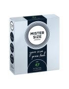 Mister Size 3 Prezervative Latex Extra Fine Size 47