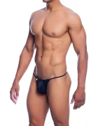 MOB Eroticwear Bikini Microfiber V-Thong Style Negru L/XL