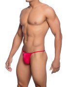 MOB Eroticwear Bikini Microfiber V-Thong Style Rosu S/M