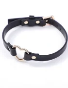 Mokko Toys Choker Golden Heart Negru